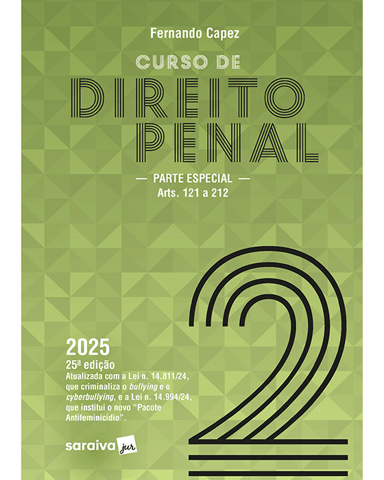 Livro Curso de Direito Penal: Arts. 121 a 212 vol 2 Capez