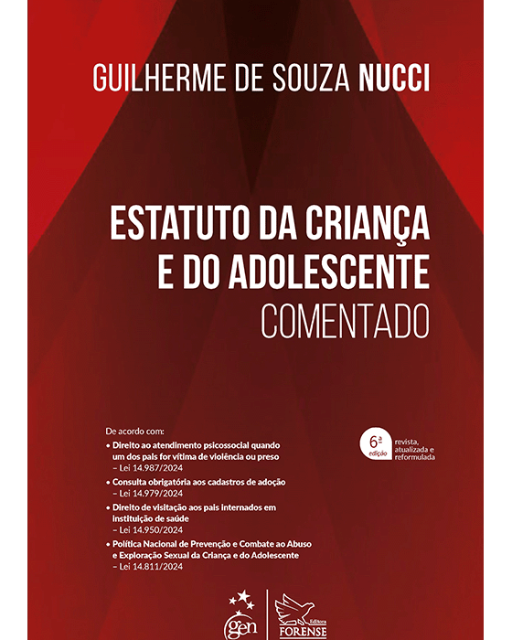 Livro Estatuto da Criança e do Adolescente Nucci