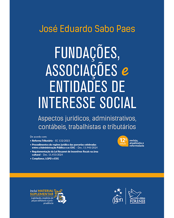 Livro Fundações, Associações e Entidades de Interesse Social