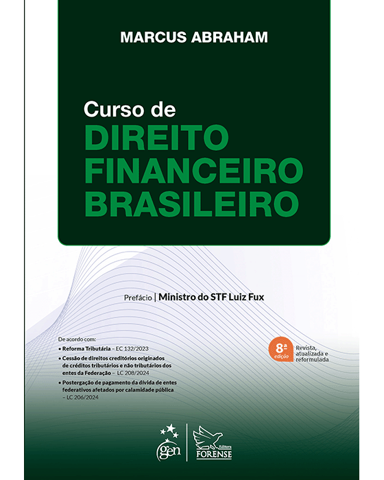 Livro Curso de Direito Financeiro Brasileiro Abraham