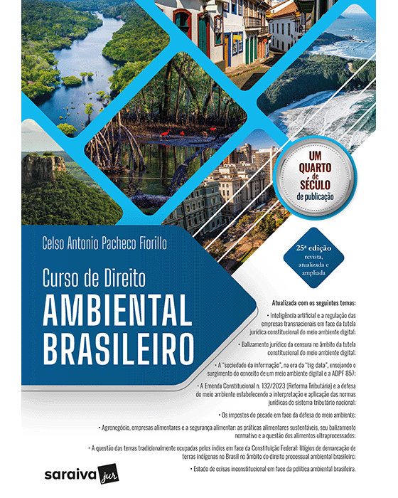 Livro Curso de Direito Ambiental Brasileiro  Fiorillo