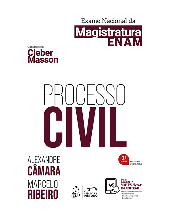 Livro Processo Civil: Exame Nacional da Magistratura Freitas Câmara