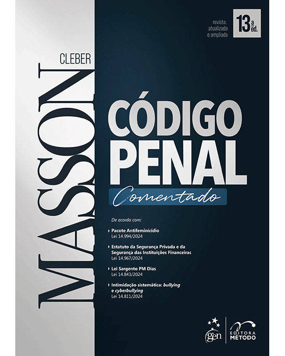 Livro Código Penal Comentado  Masson