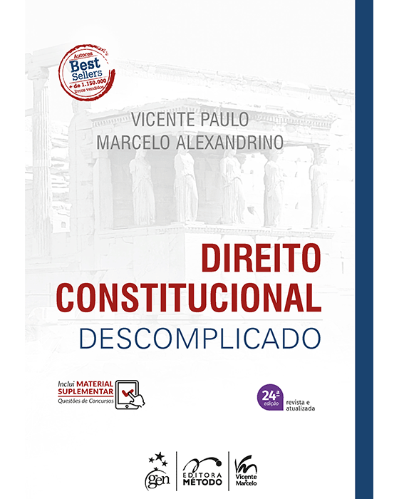 Livro Direito Constitucional Descomplicado Alexandrino