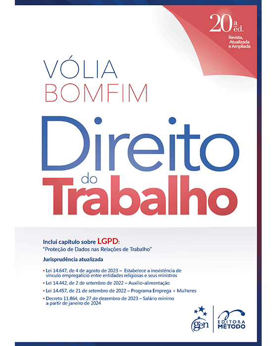 Livro Direito do Trabalho BOMFIM