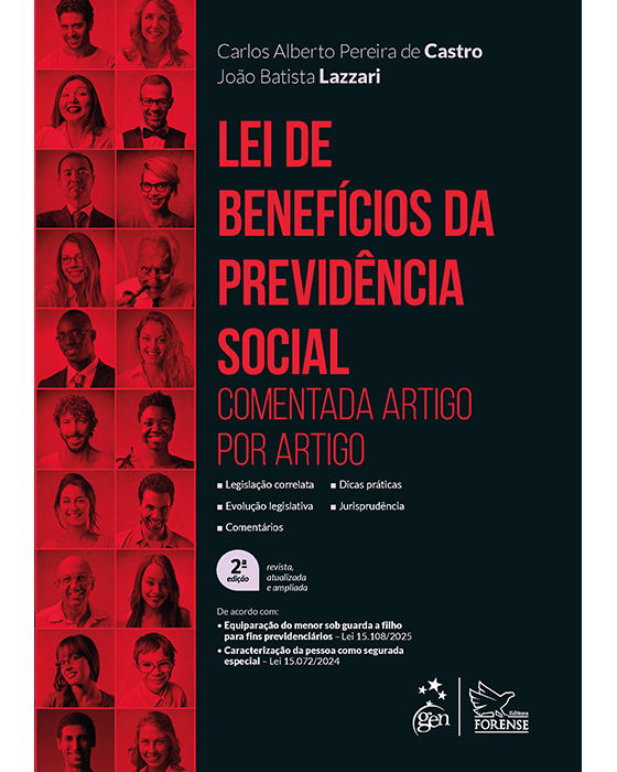 Livro Lei de Benefícios da Previdência Social Lazzari