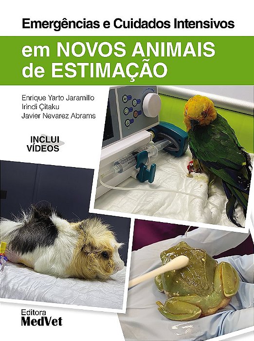 Livro Emergências e Cuidados Intensivos  em Novos Animais De Estimação