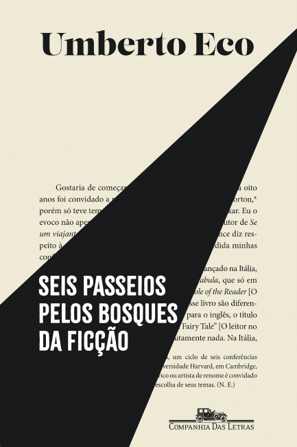 Livro Seis passeios pelos bosques da Ficção  Eco