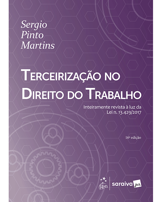 Livro Terceirização No Direito do Trabalho Martins