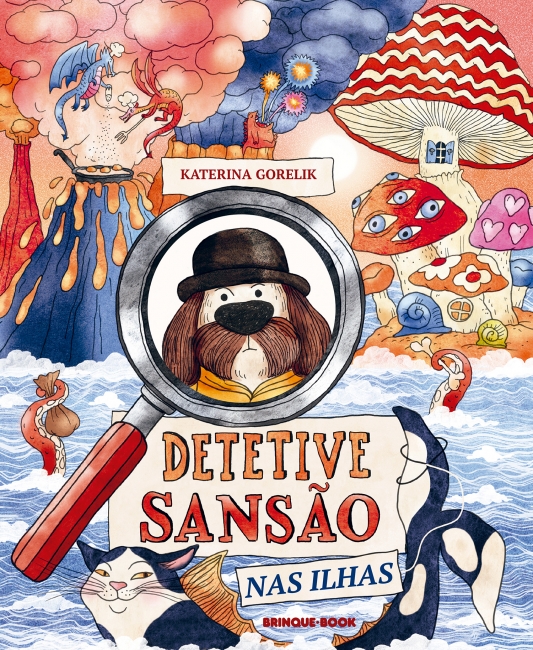 Livro Detetive Sansão nas ilhas