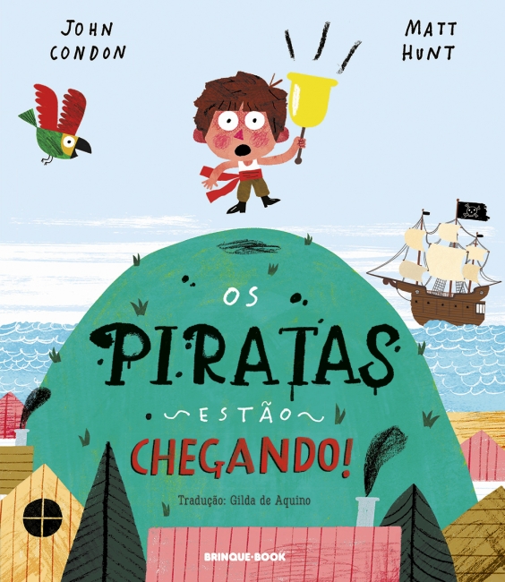 Livro Os piratas estão chegando!
