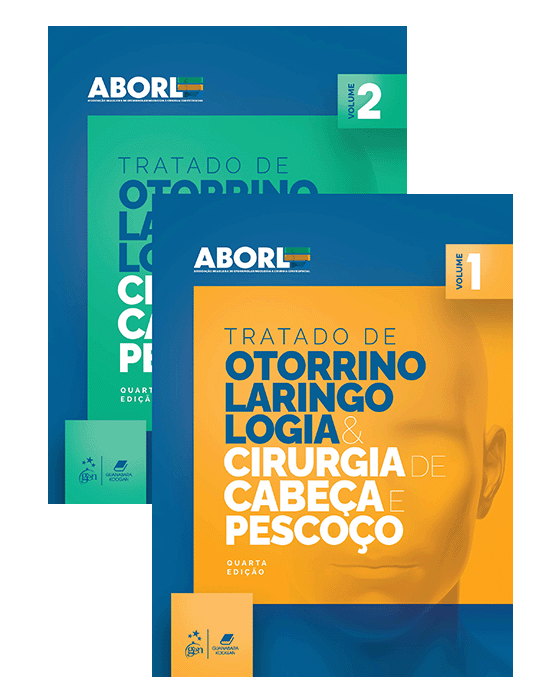Livro Tratado de Otorrinolaringologia e Cirurgia de Cabeça e Pescoço 2Vol. ABORL-CCF