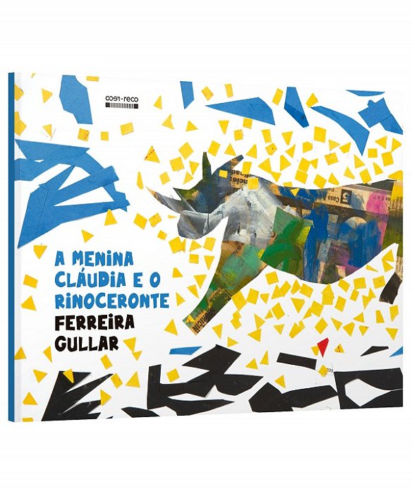 Livro A menina Cláudia e o rinoceronte