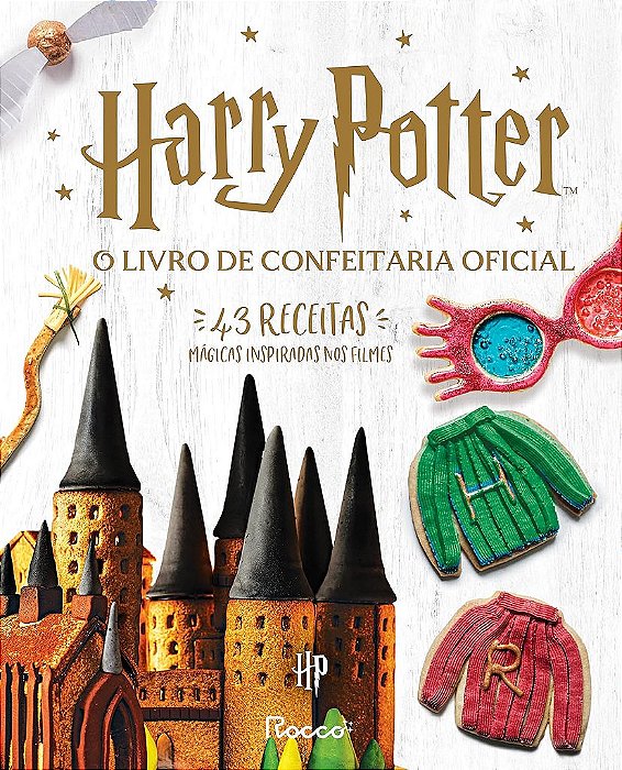 Livro O Livro de Confeitaria Oficial de Harry Potter
