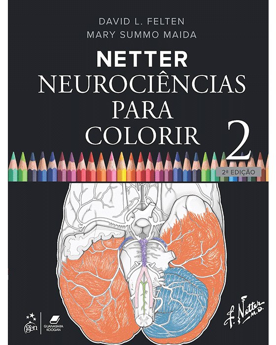 Livro Netter Neurociências Para Colorir