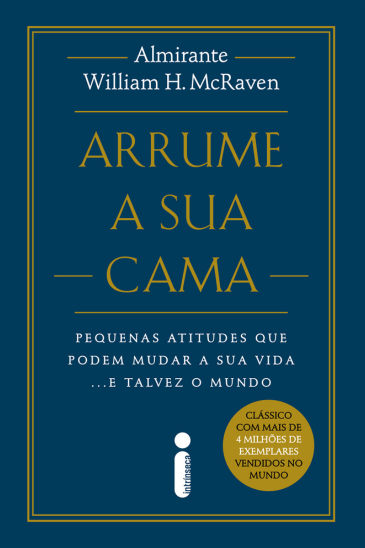 Livro Arrume a sua Cama  Nova edição