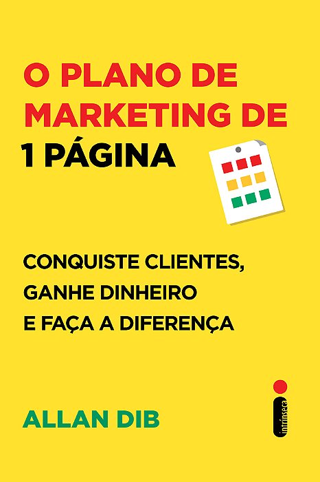 Livro O Plano de Marketing de 1 Página