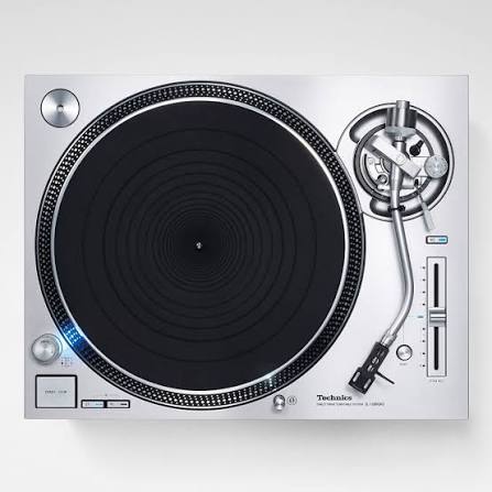 TOCA DISCO PROFISSIONAL PARA DJ TÉCHNICS SL1210 GR2 PRATA