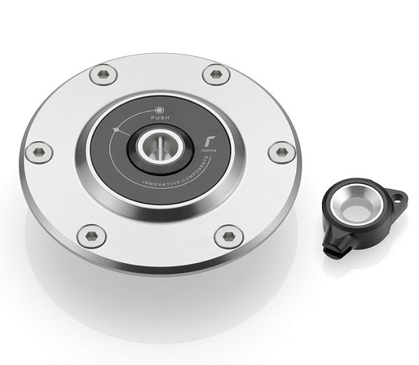 Tampa do Tanque de Combustível - Bmw K 1300R 2009 - 2014 - Polido - Rizoma