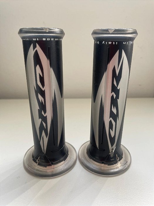 Manopla Harris Cinza & Preto Modelo CBR - Modelos Honda CBR