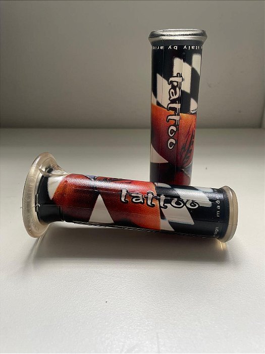 Manopla Harris Preto Modelo Tattoo - Modelo Universal