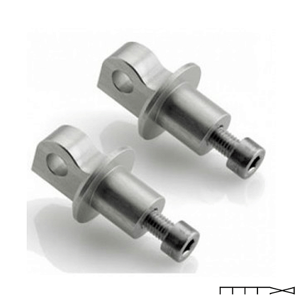 Adaptador para Pedaleira Dianteira Rizoma (Par) - Bmw S1000 Rr