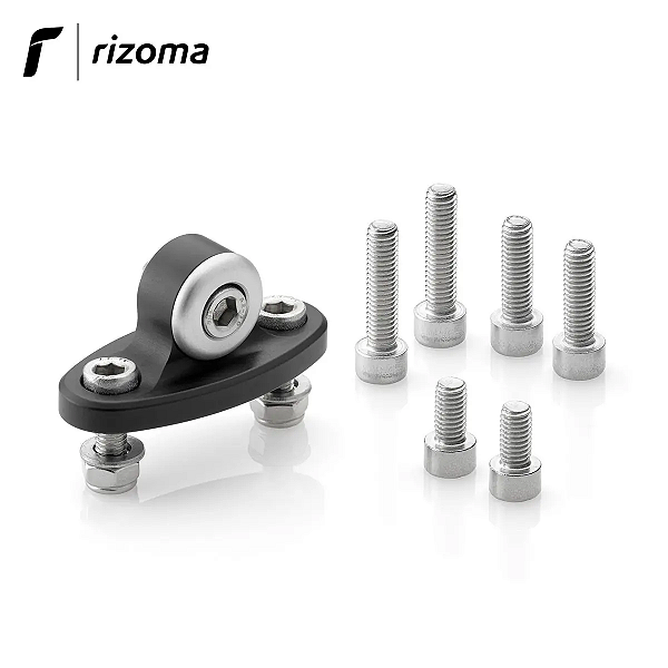 Adaptadores para Retrovisores - Par - Preto - Rizoma
