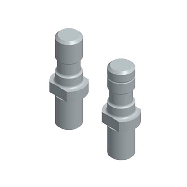 Adaptadores para Retrovisores Rizoma - Par - Preto