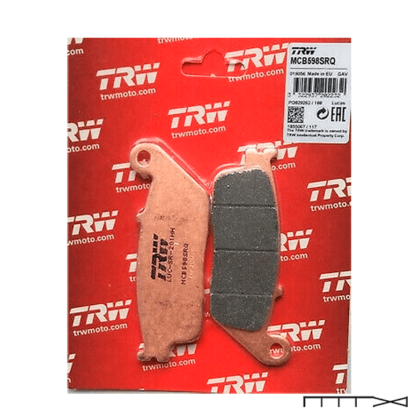 Pastilha de Freio Dianteira Trw Lucas - Honda / Kawasaki / Suzuki / Triumph / Yamaha