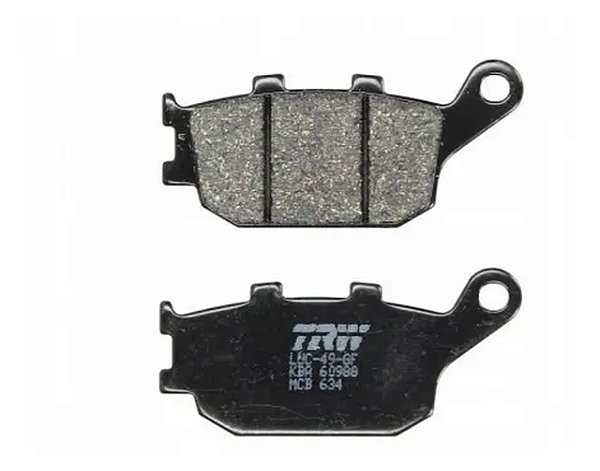 Pastilha de Freio Orgânica Traseira TRW - Diversos Mods. Honda/ Kawasaki/ Suzuki/ Triumph e Yamaha