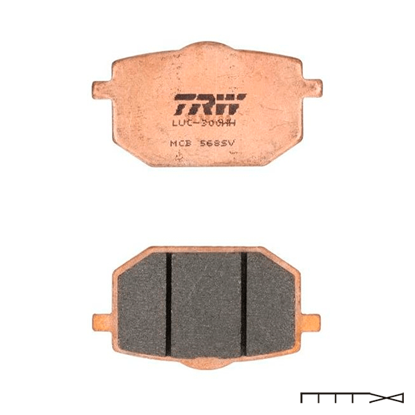Pastilha de Freio Sinterizada Dianteira TRW