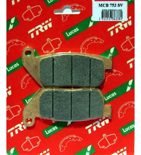 Pastilha de Freio Sinterizada Dianteira TRW - Harley Davidson Sportster 2004 - 2013