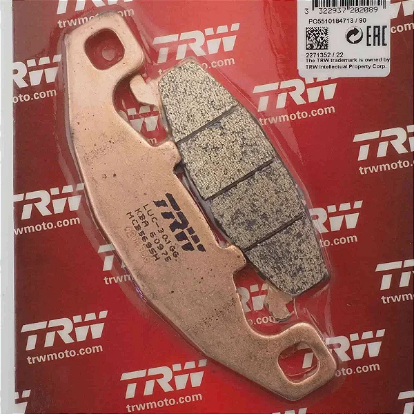 Pastilha de Freio Sinterizada Traseira TRW - Kawasaki  ZZR 110 1990 - 1992