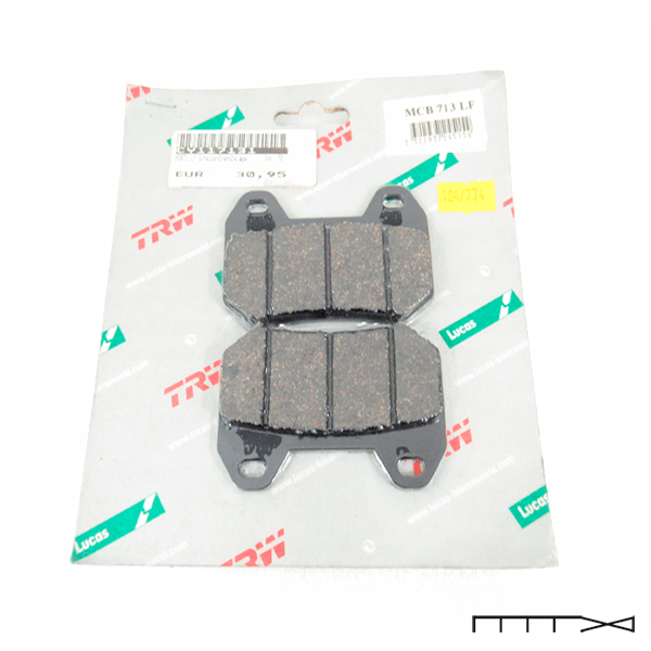 Pastilha de Freio Traseira - BMW K 1200 LT 1999 - 2008 - TRW