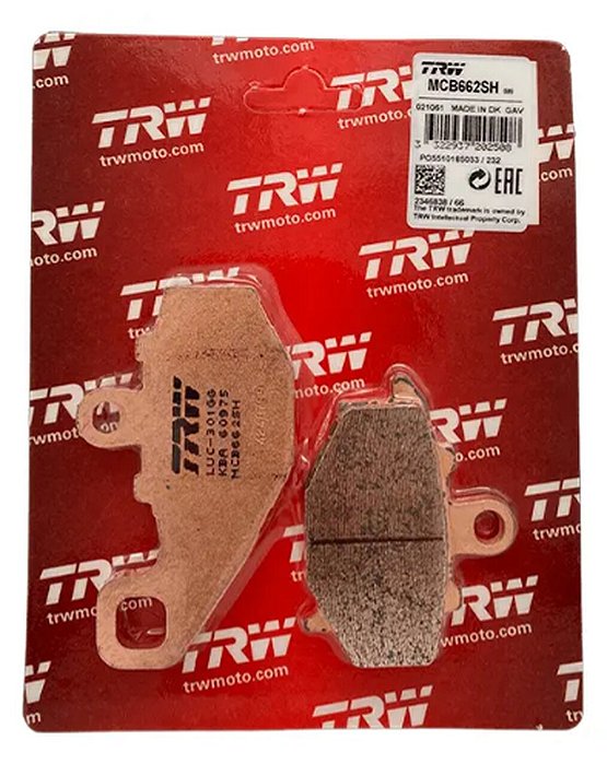Pastilha de Freio Traseira - Kawasaki Z 1000 2010 - 2016 - TRW