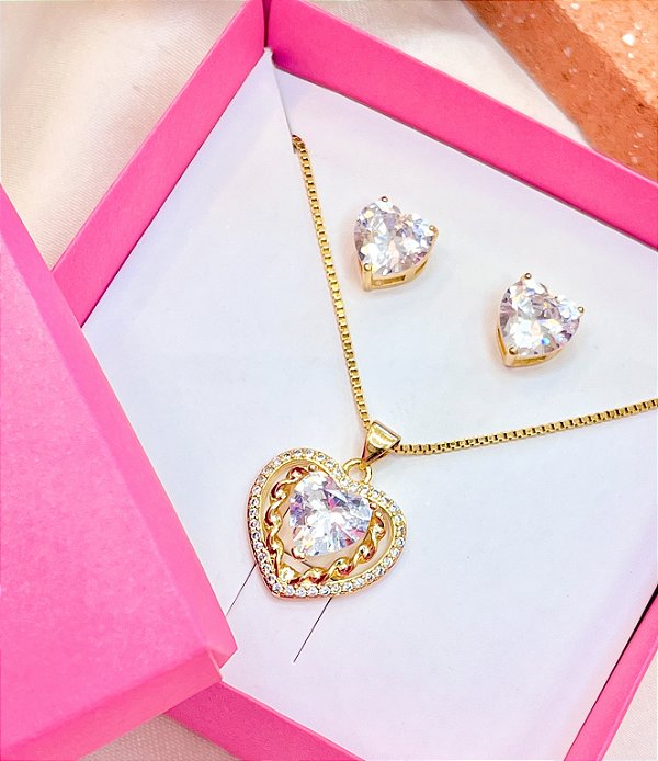 Conjunto coração 1752