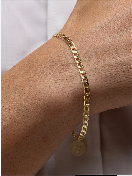 Pulseira Grumet Semijoia 20cm