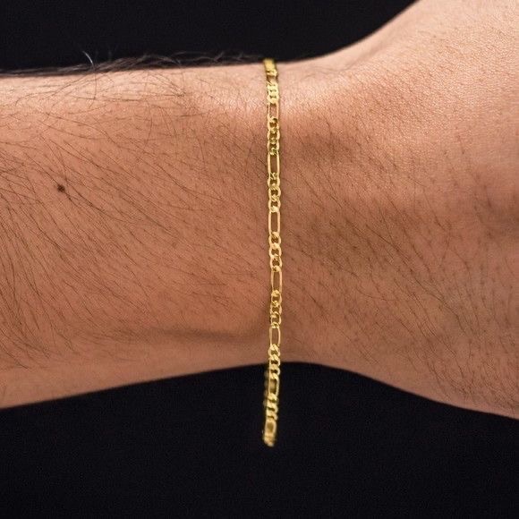 Pulseira 3x1 Semijoia 22cm