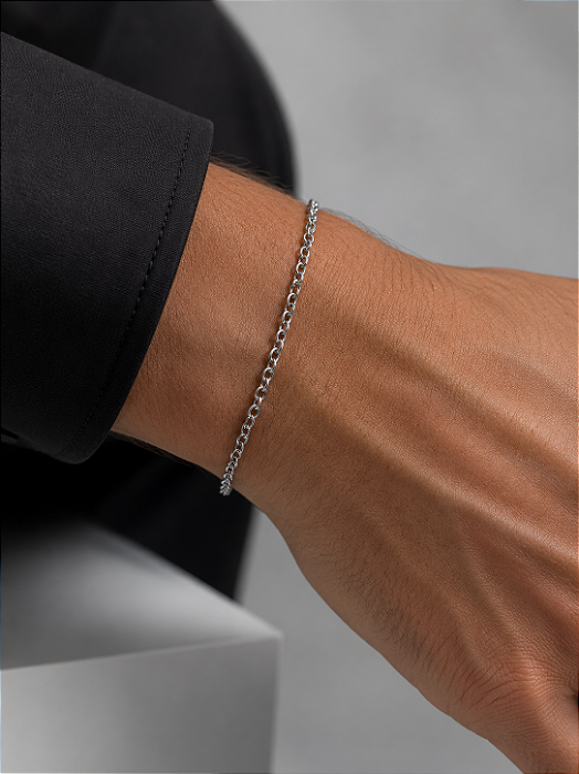 Pulseira Cartier Prata 21,5cm