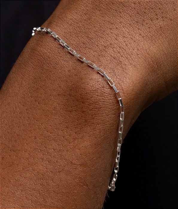 Pulseira Cartier Prata 21cm