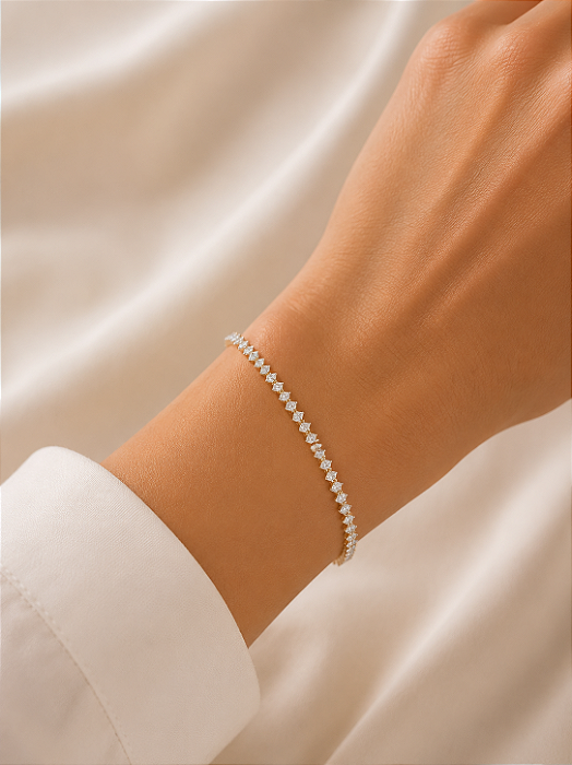 Pulseira Navet Semijoia 26cm