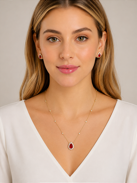 Conjunto luxo gota