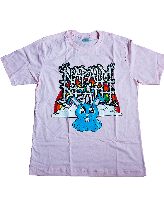Camiseta Napalm Death - Rabbit - xaninhodiscos