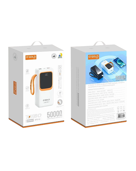 Power Bank A’Gold Turbo 50000 mAh