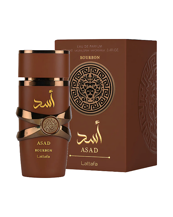 Perfume Árabe Asad Bourbon Lattafa - Masculino