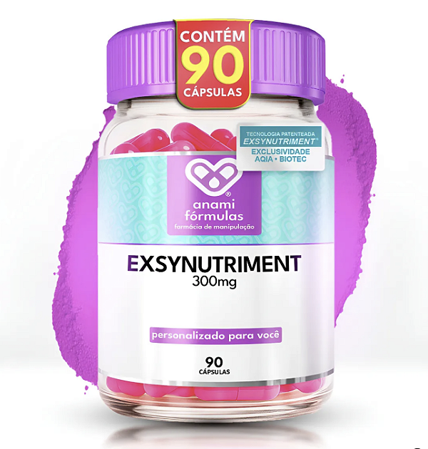 Exsynutriment ® 300mg - Selo De Autenticidade - 90 Cápsulas Sabor Sem Sabor