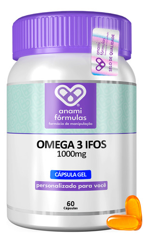 Ômega 3 1000mg Tg® Alta Concentração Epa E Dha | 60 Cápsulas