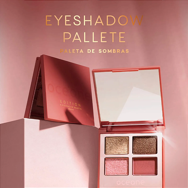 Paleta de Sombras - 4 Eyeshadow Glossy Océane Edition 4,5g