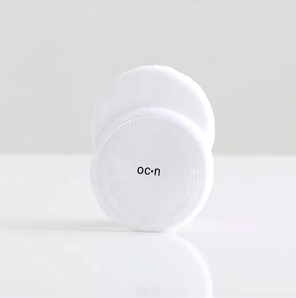 Esponja de Maquiagem para Pó Compacto - Cotton Puff 2un