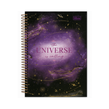 Caderno Magic Tilibra 80 Folhas – Universo & Signos | Capa Dura